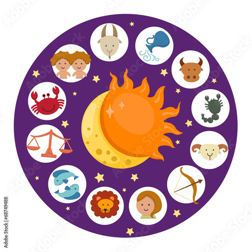 zodiac vector
