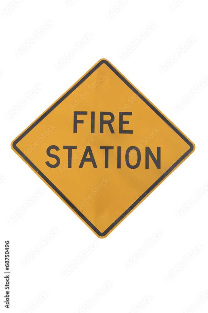 Fire Station sign Fire Station sign