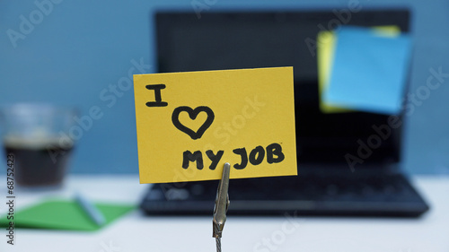 Fotografie I love my job