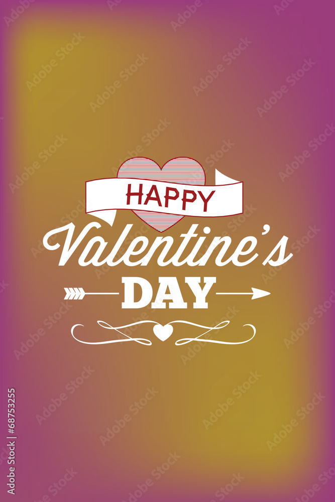 Vector illustration with valentine and Vector illustration with valentine and