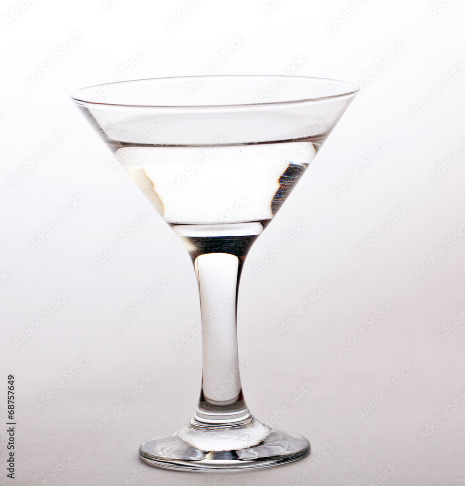 glass of martini