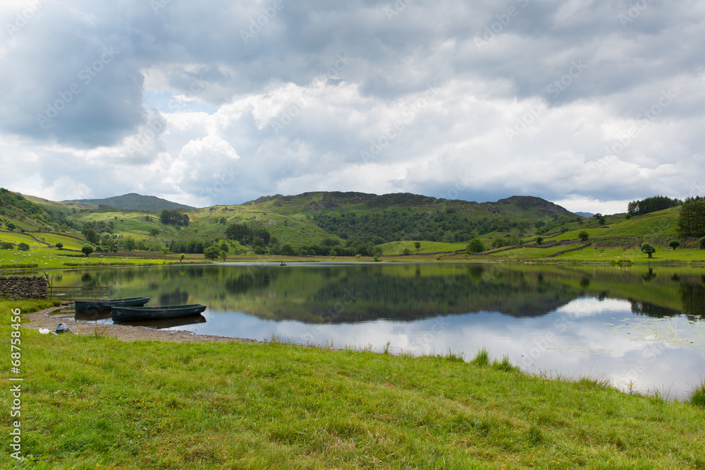Lake District Cumbria England Watendlath tarn