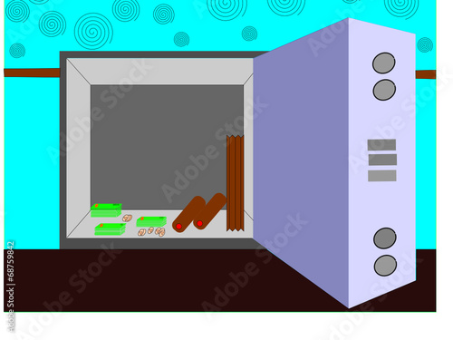 Open safe