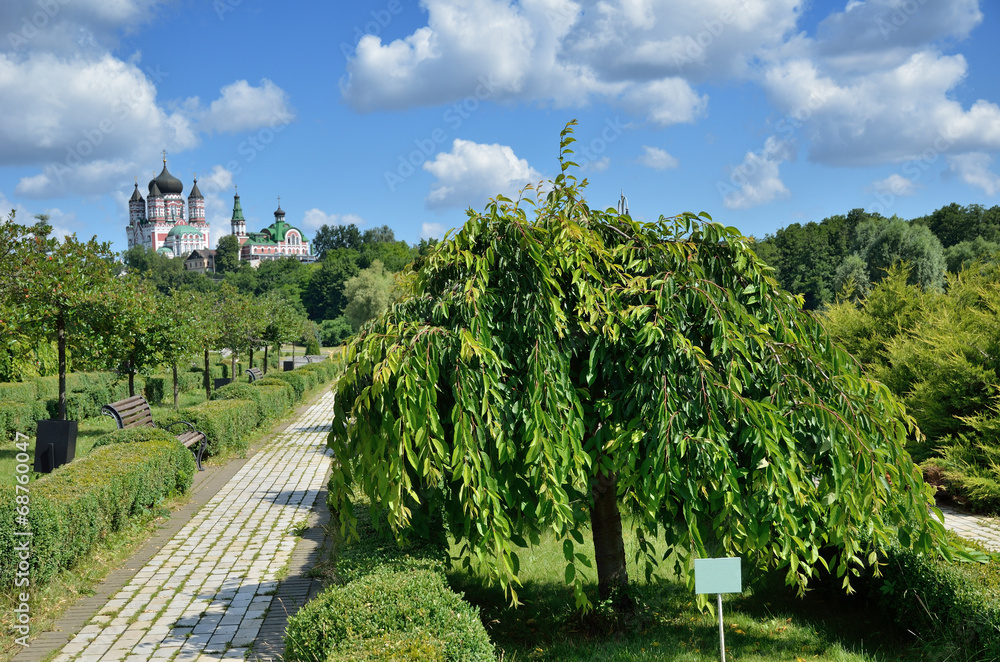 Landscape park Feofaniya in the Ukrainian capital