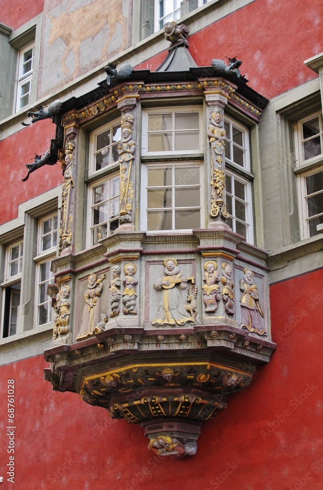 Fototapeta premium Erker in Schaffhausen