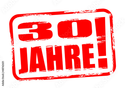 30 Jahre