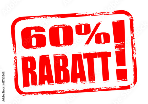60 % Rabatt