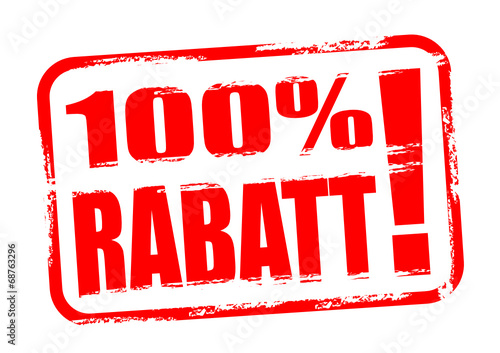 100 % Rabatt
