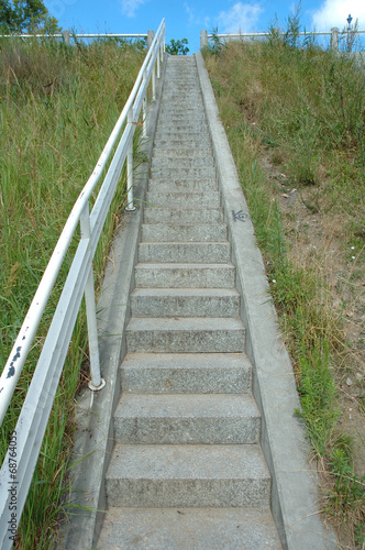 Fototapeta Naklejka Na Ścianę i Meble -  Narrow stairs