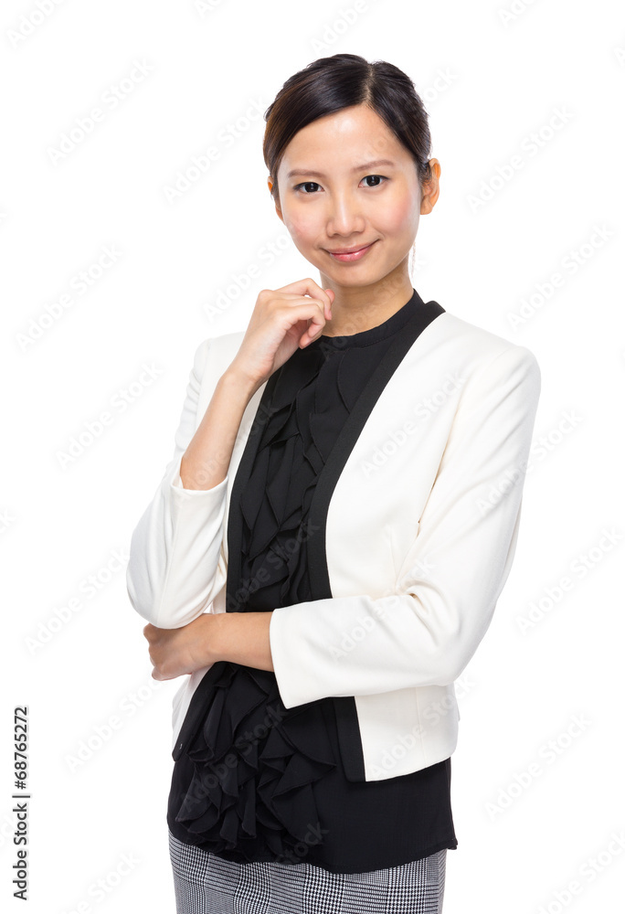 Young business woman smile Young business woman smile