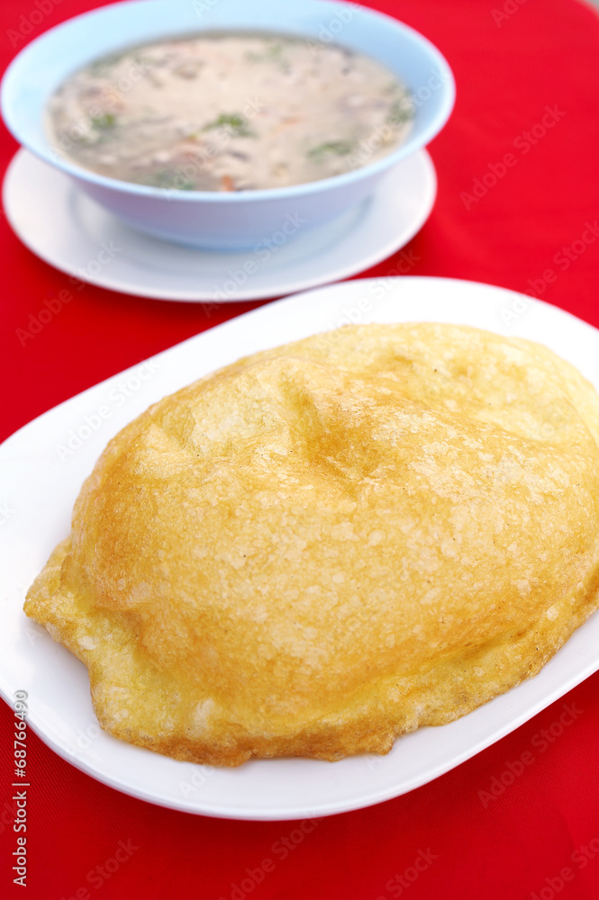 close up chinese tofu and pork fried in white dish close up chinese tofu and pork fried in white dish
