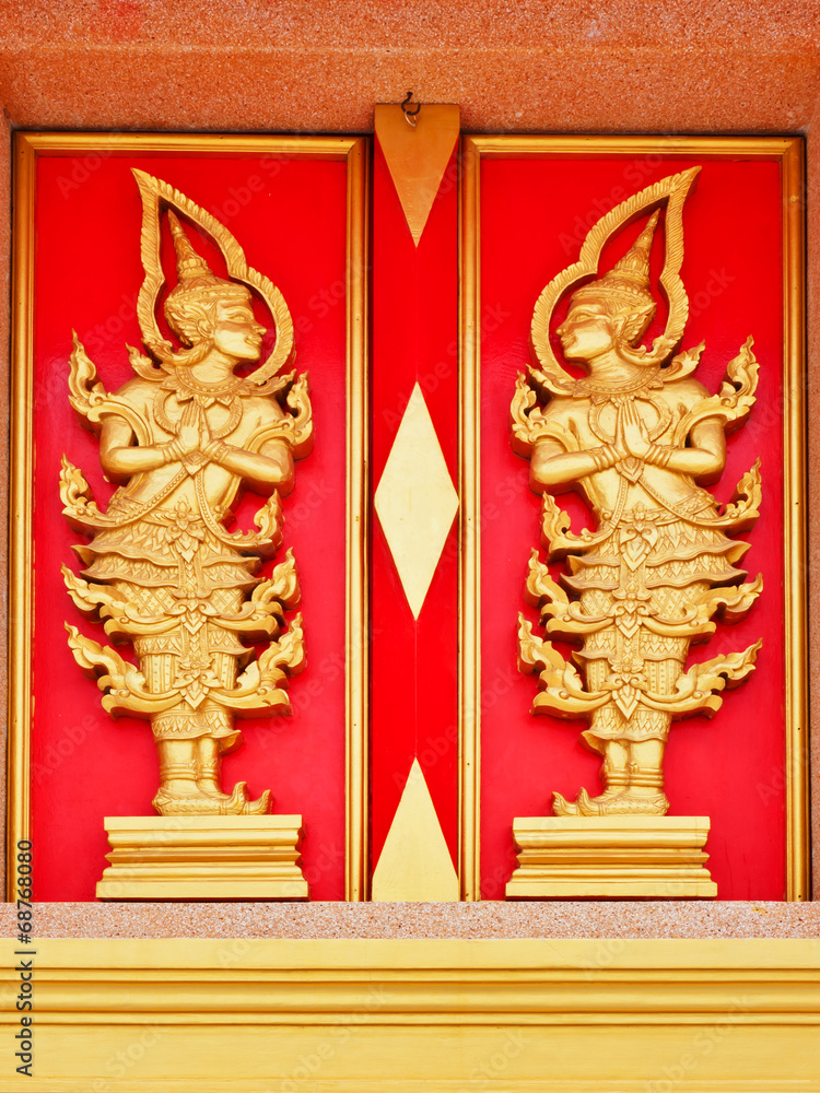 Windown of thailand temple