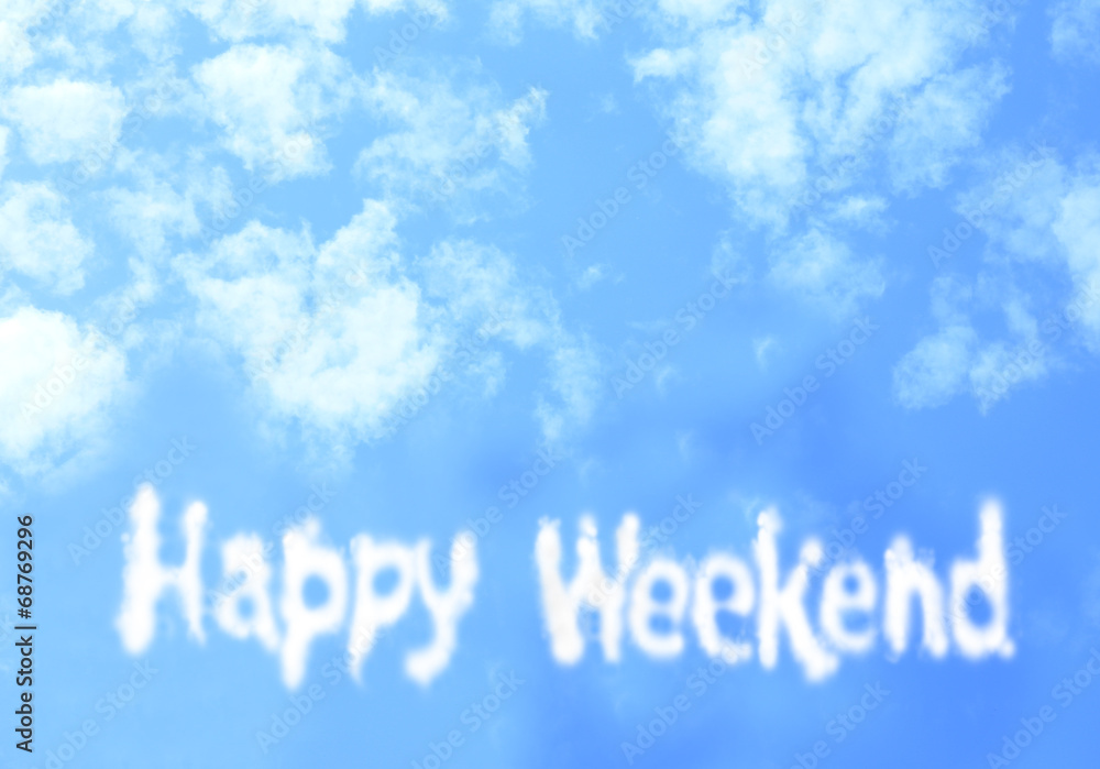 Fototapeta premium Blue sky background with clouds