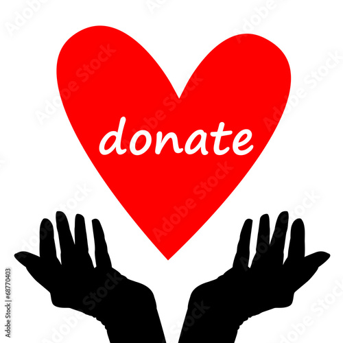 Donate logo
