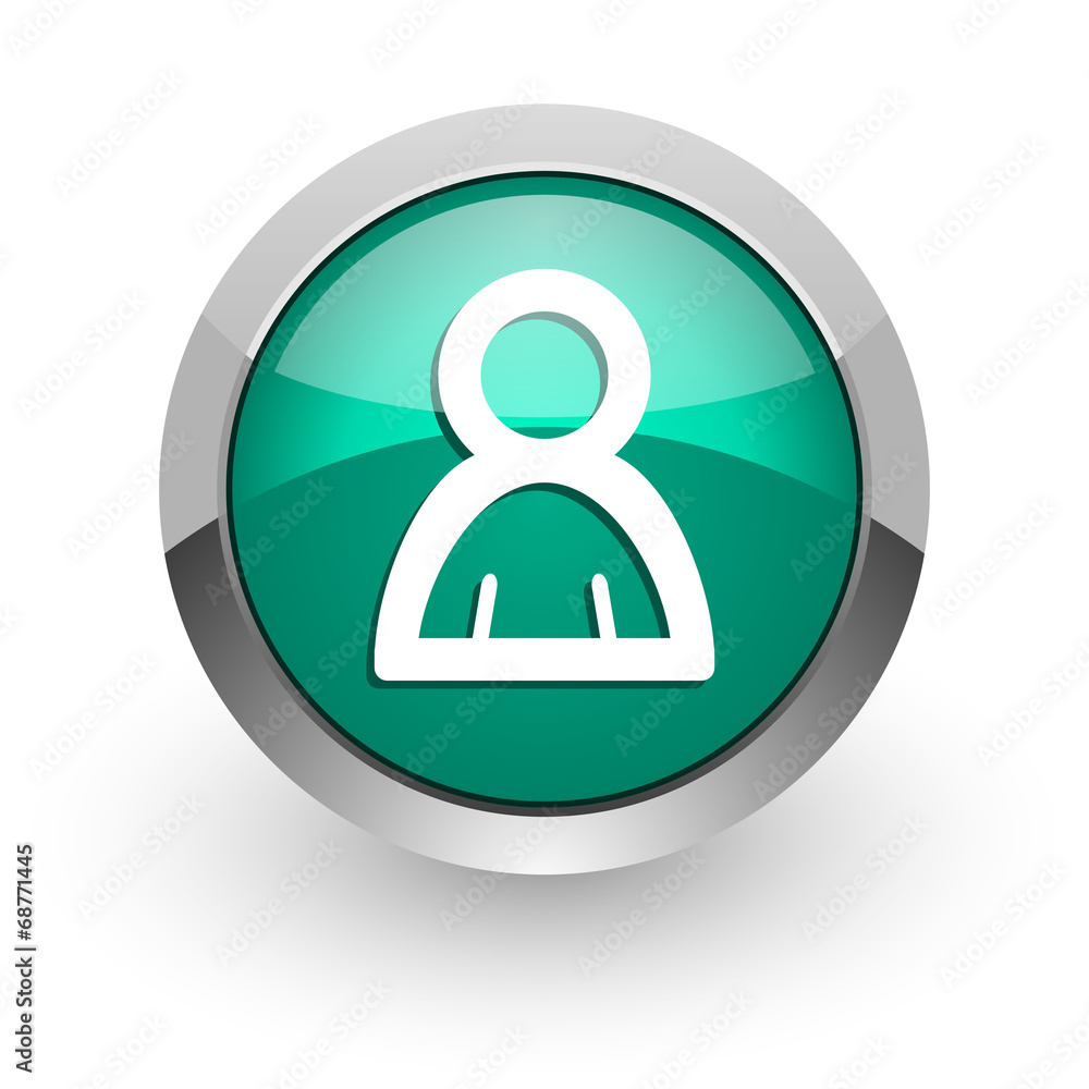 person green glossy web icon person green glossy web icon