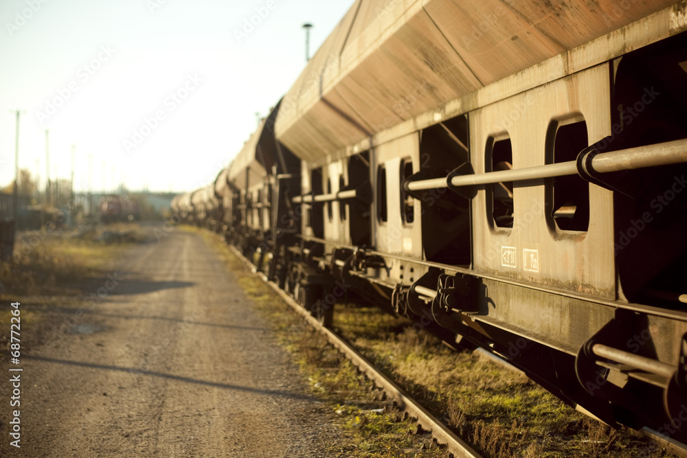 Obraz premium Güterwagons