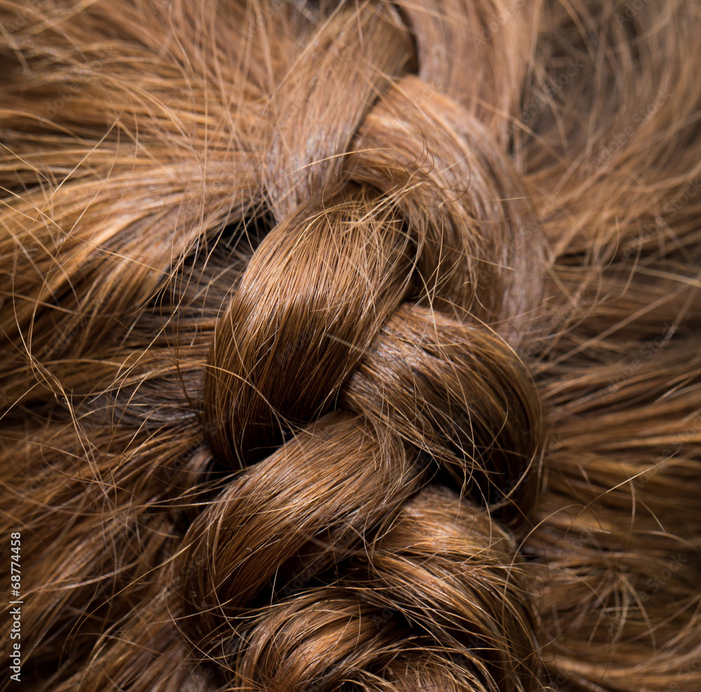 Fototapeta premium weaving braids