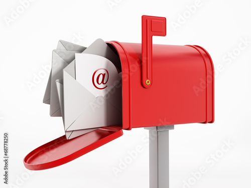 Fotografia Mailbox with enveloppes