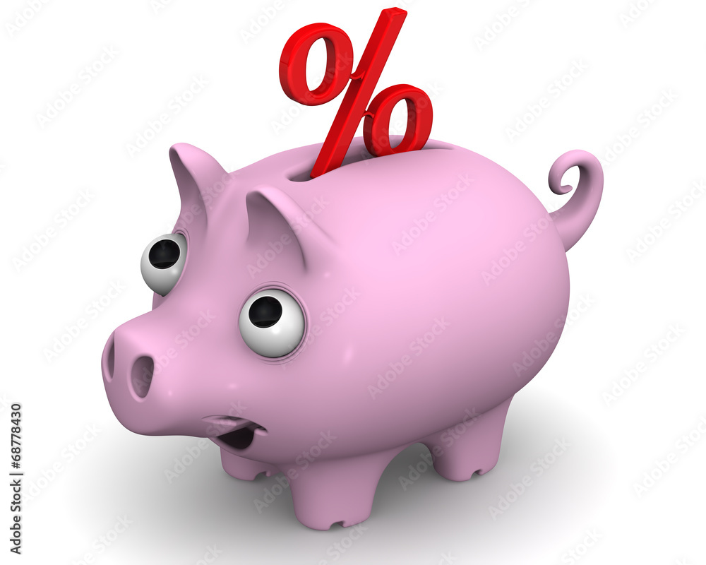 Obraz premium Выгодный процент