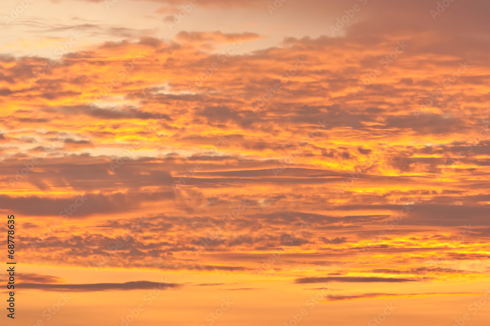 Obraz premium Texture of cloudy twilight sky