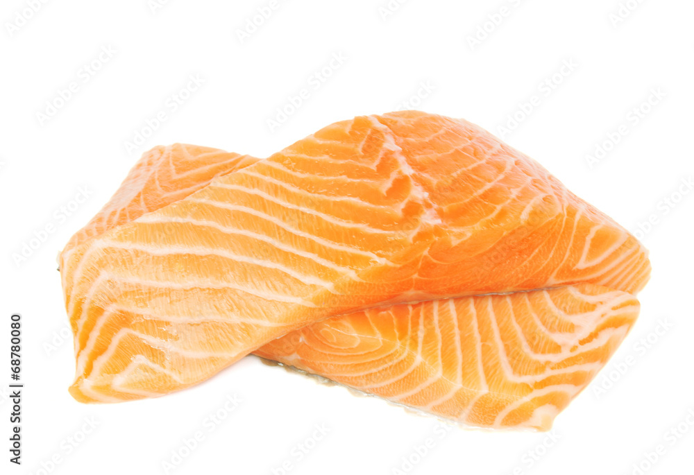 salmon steak salmon steak