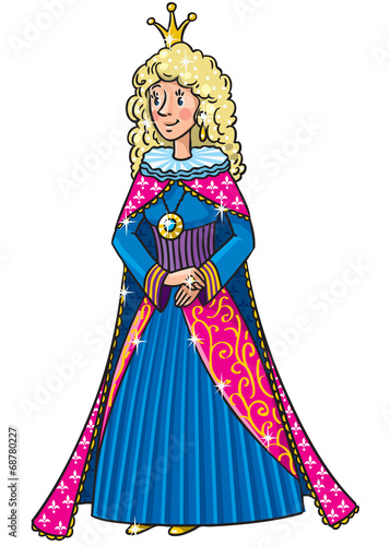 Beauty fairy queen or princess
