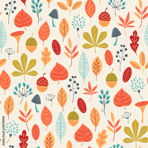 Autumn colors pattern