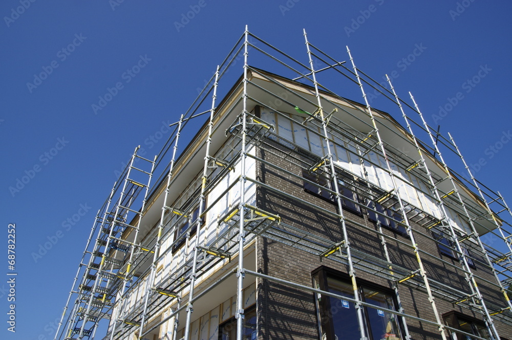 Fototapeta premium マイホーム建築中