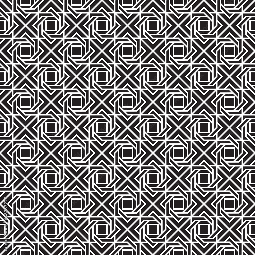 Seamless Abstract Art Deco Weave Pattern Seamless Abstract Art Deco Weave Pattern