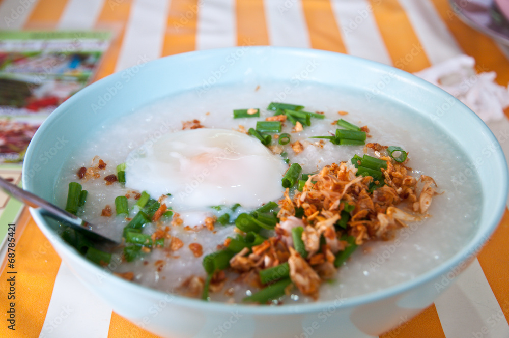 Chinese Rice Breakfast Traditional Chinese Breakfast