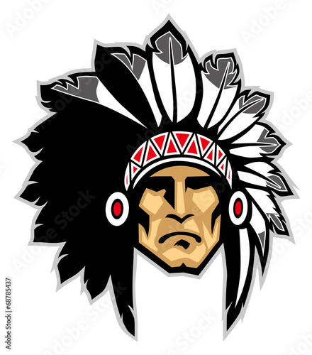 indian head mascot