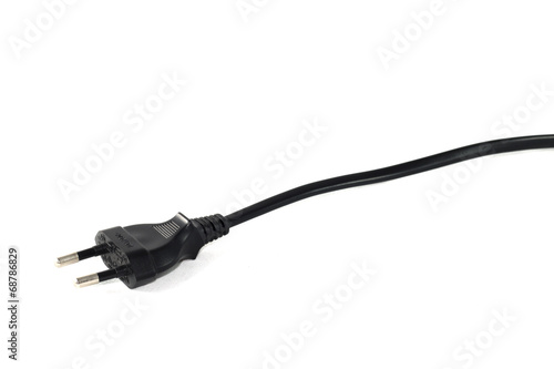 Black electric cable