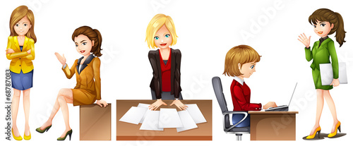 Office workers