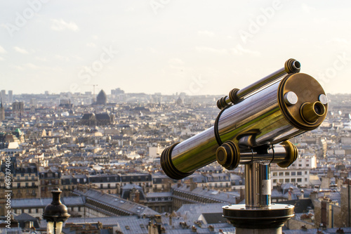 Paris, butte Montmartre, sacré coeur photo