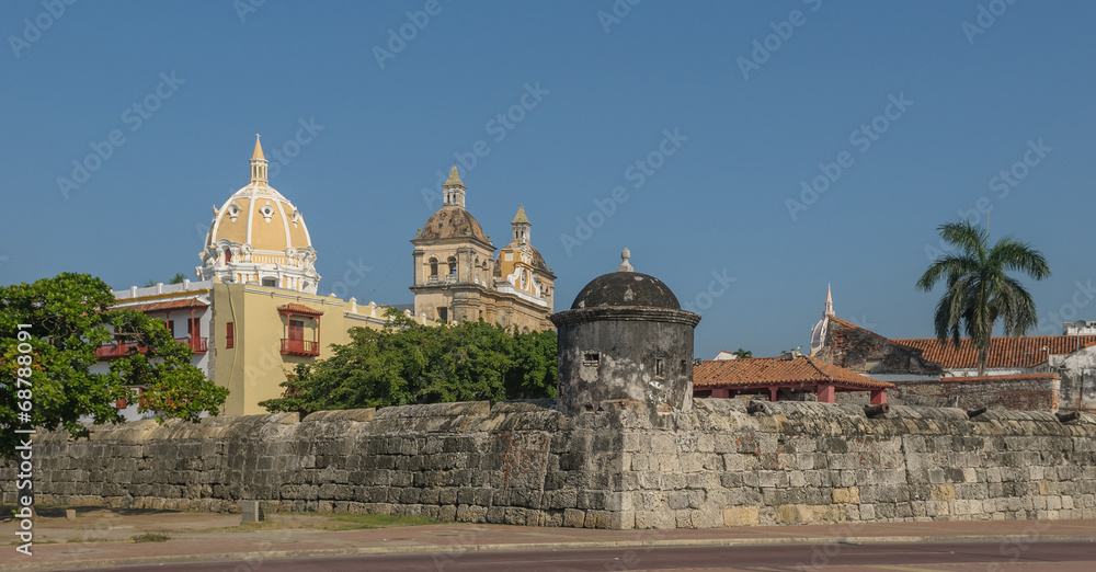 Walled town of Cartagena, Colombia