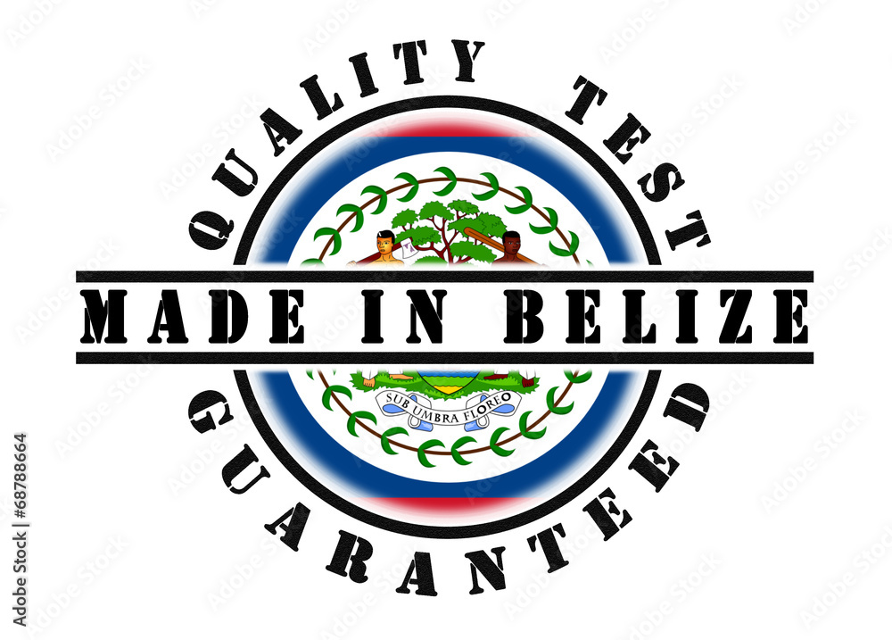 Fototapeta premium Quality test guaranteed stamp