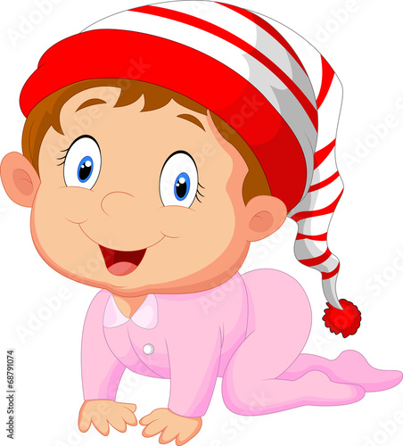 Baby girl cartoon