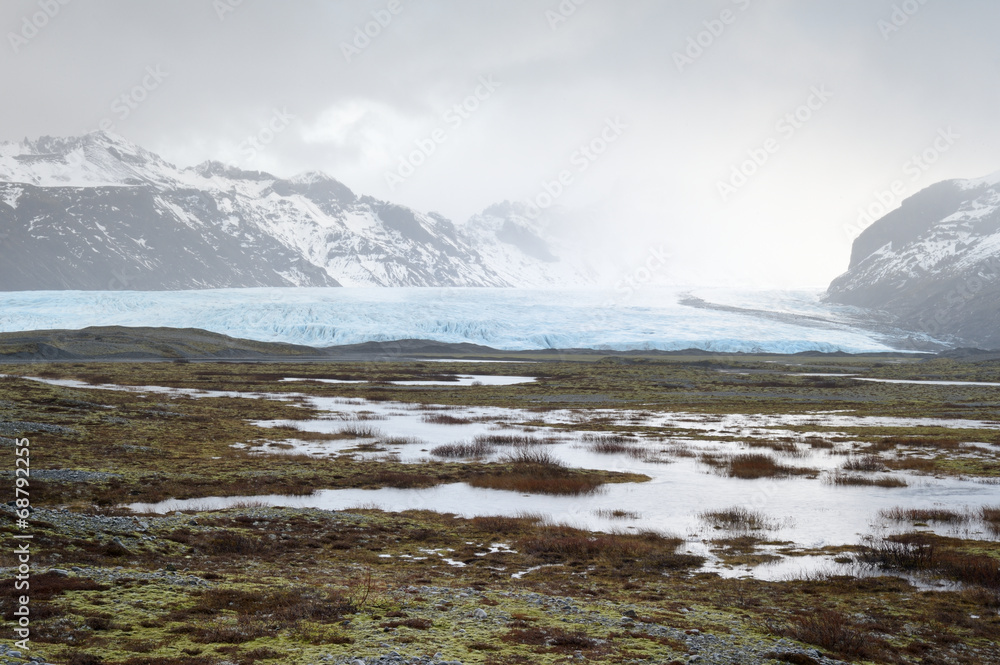 View on Breiðamerkurjökull.