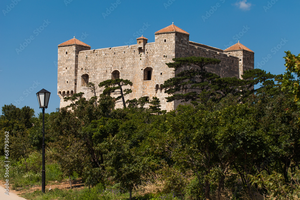 Nehaj fortress near Senj town in Croatia Nehaj fortress near Senj town in Croatia