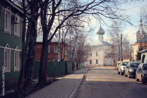 Orthodox Church, Spring Vologda, Russia