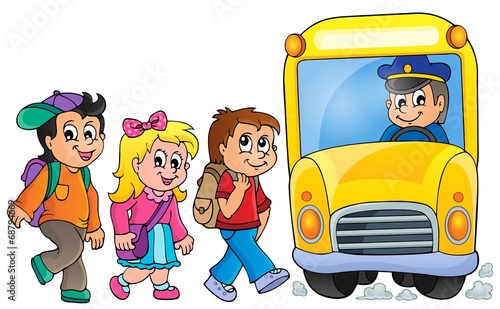 Image with school bus topic 1