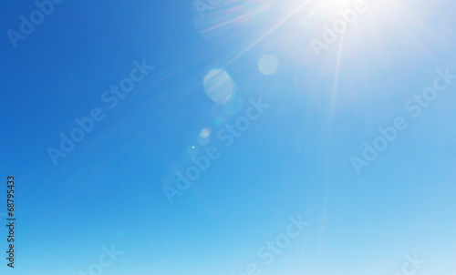 Blue sky photo