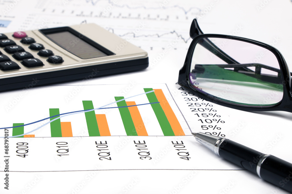 financial analysis and marketing graph chart financial analysis and marketing graph chart