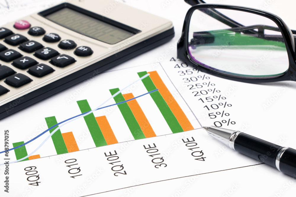 financial analysis and marketing graph chart financial analysis and marketing graph chart