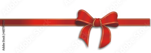 Geschenkband in rot