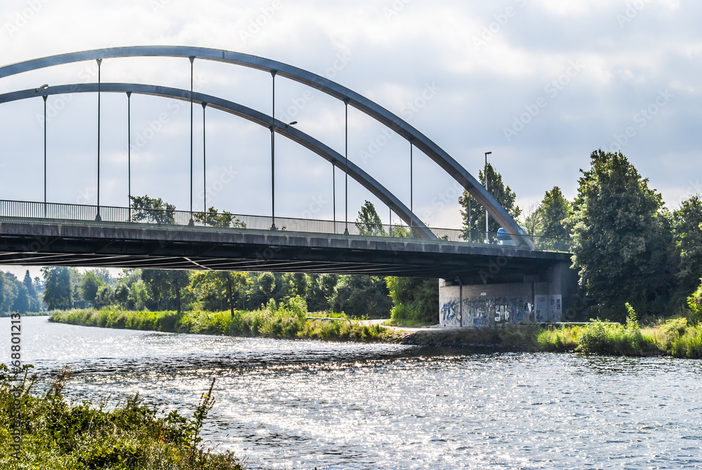 Fototapeta premium Bridge over the canal