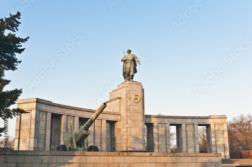 The Sowjetische Ehrenmal at Berlin, Germany