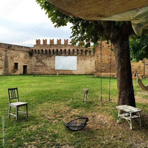 cortile italiano photo