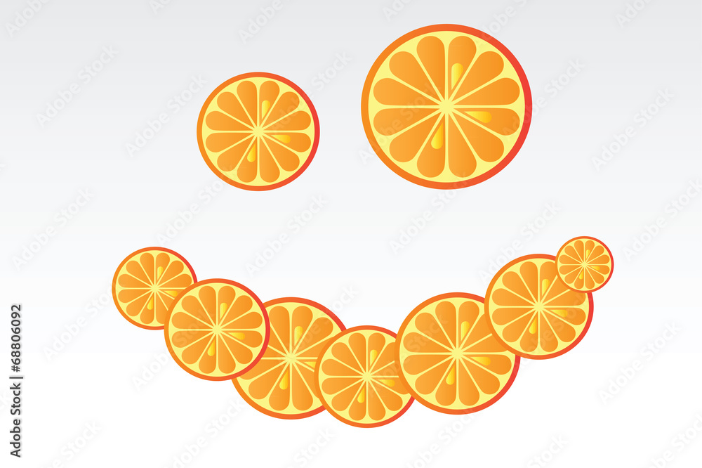 Juicy orange background Juicy orange background