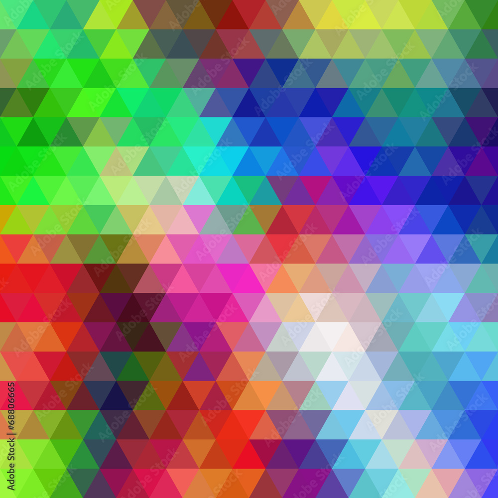 Multicolor Abstract Background Consisting of Triangles Multicolor Abstract Background Consisting of Triangles